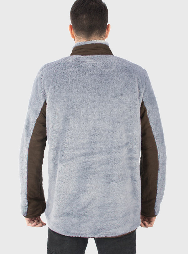 Polerón Shaggy Lander Silver gray (Hombre)