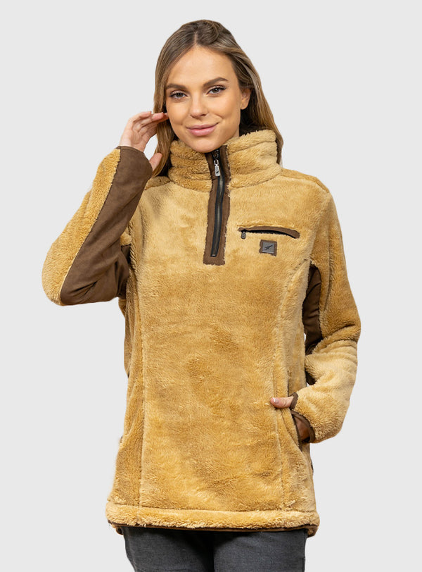 Polerón Shaggy Lander Mustard (Mujer)