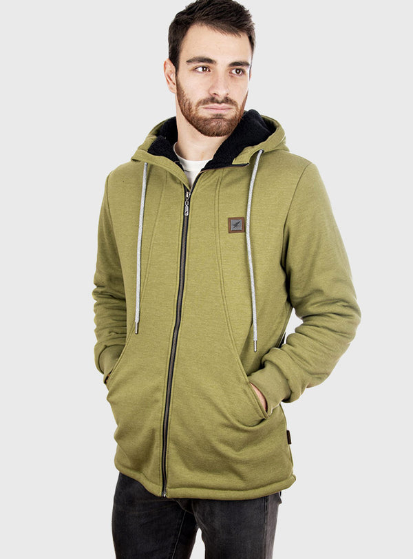 Polerón con Sherpa Ride Season Green (Hombre)