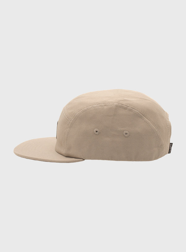 Gorro Canvas 5 Panel Trail Beige