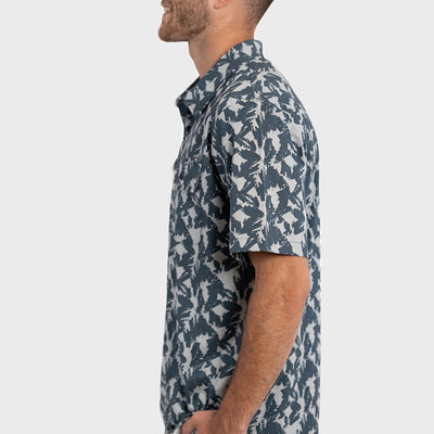 Camisa Guayabera Boatman Print V1 (Hombre)