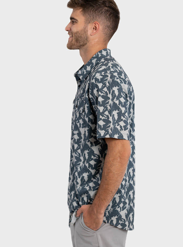 Camisa Guayabera Boatman Print V1 (Hombre)