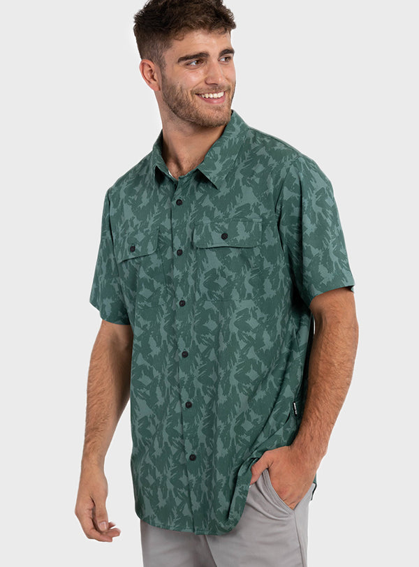 Camisa Guayabera Boatman Print V2 (Hombre)