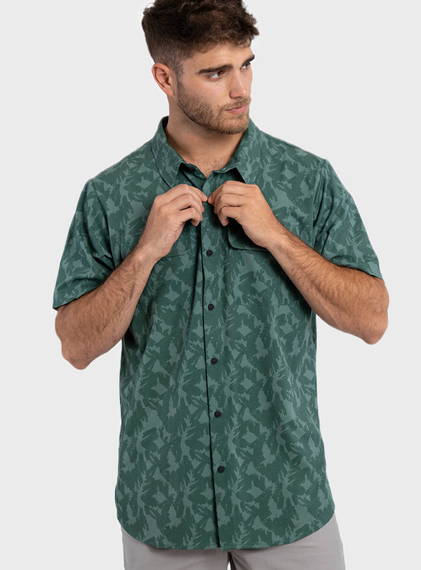 Camisa Guayabera Boatman Print V2 (Hombre)