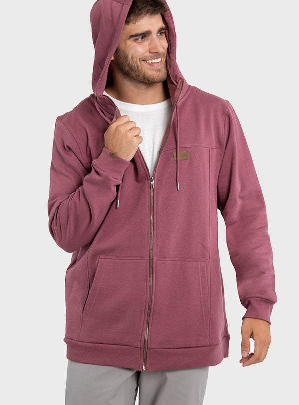 Polerón All Day Classic Burdeo (Hombre)