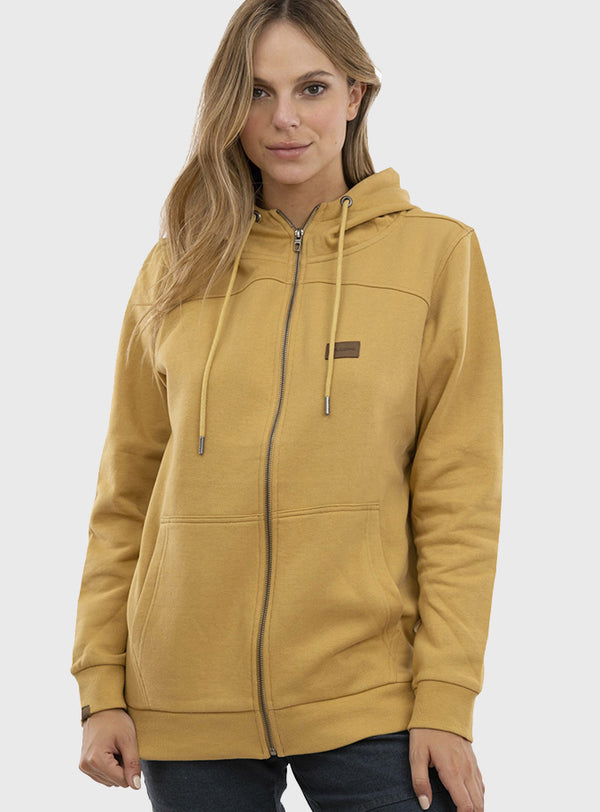 Polerón All Day Classic Mustard (Mujer)