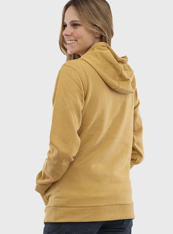Polerón All Day Classic Mustard (Mujer)