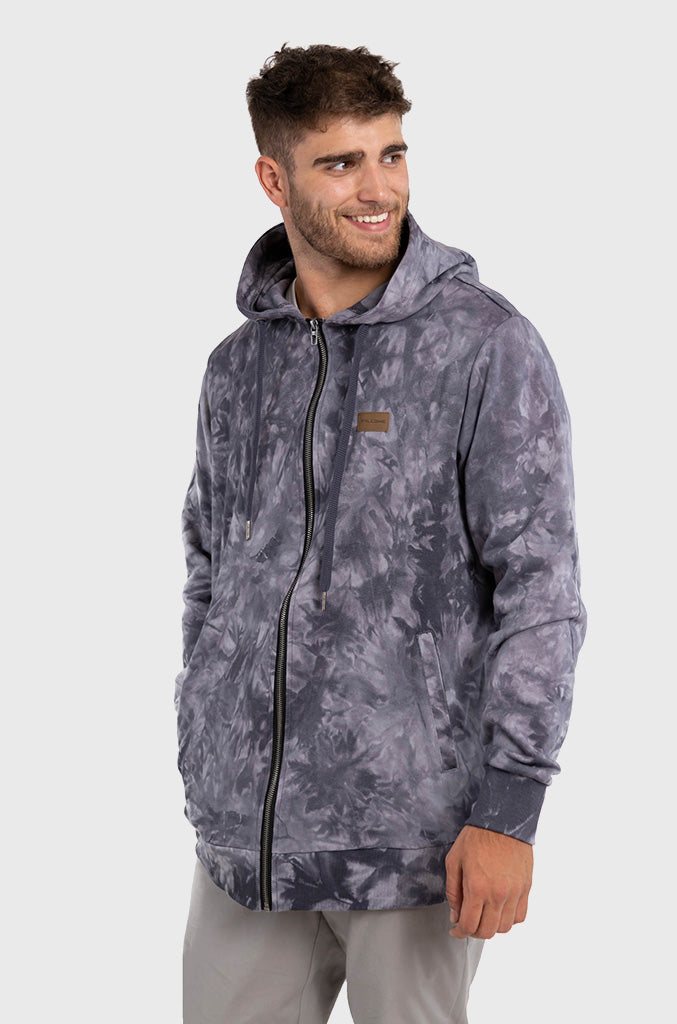 Polerón Tie-Dye Wild Gray (Hombre) – Falcone Wear