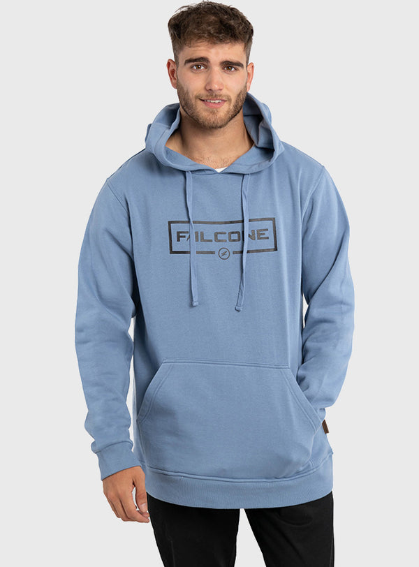 Polerón Rectangular Logo Light blue (Hombre)