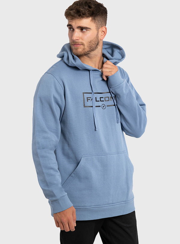 Polerón Rectangular Logo Light blue (Hombre)