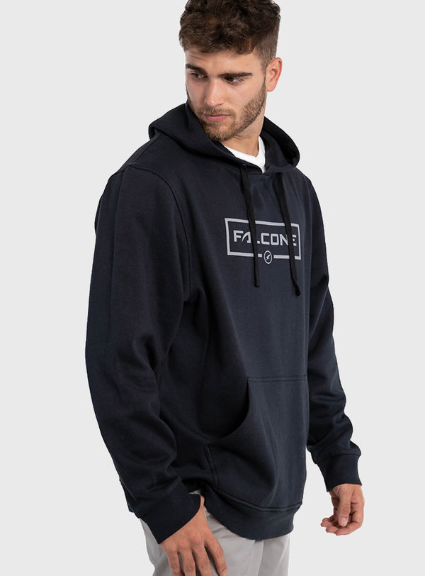 Polerón Rectangular Logo Black (Hombre)