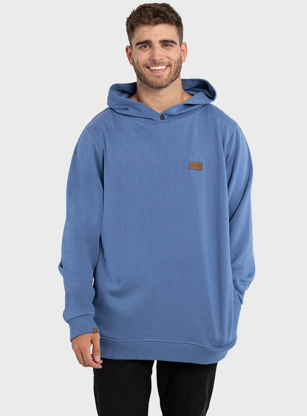 Polerón Washed Snap Blue (Hombre)