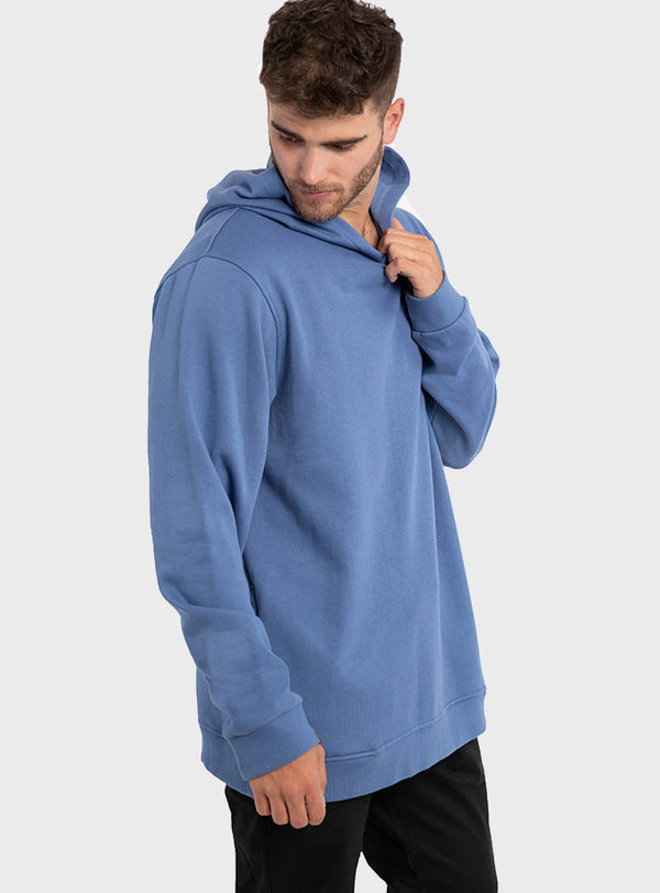 Polerón Washed Snap Blue (Hombre)