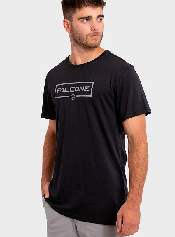 Polera Orgánica Rectangular Logo Black (Hombre)