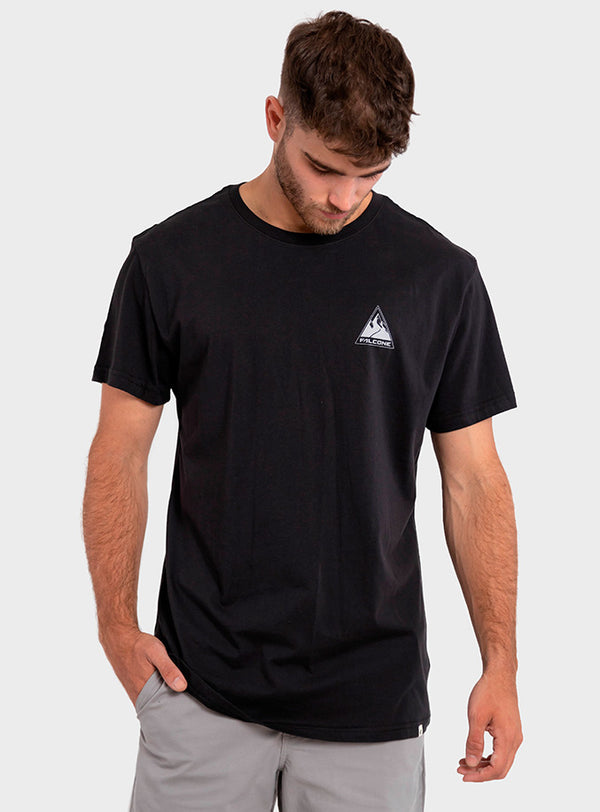 Polera Orgánica On The Road Black (Hombre)