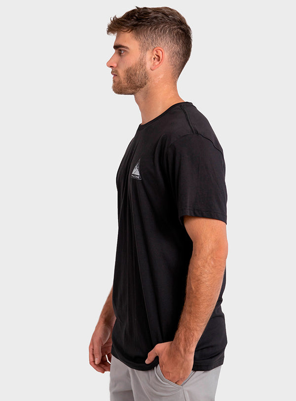 Polera Orgánica On The Road Black (Hombre)