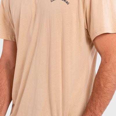 Polera Orgánica Global Warming Taupe (Hombre)