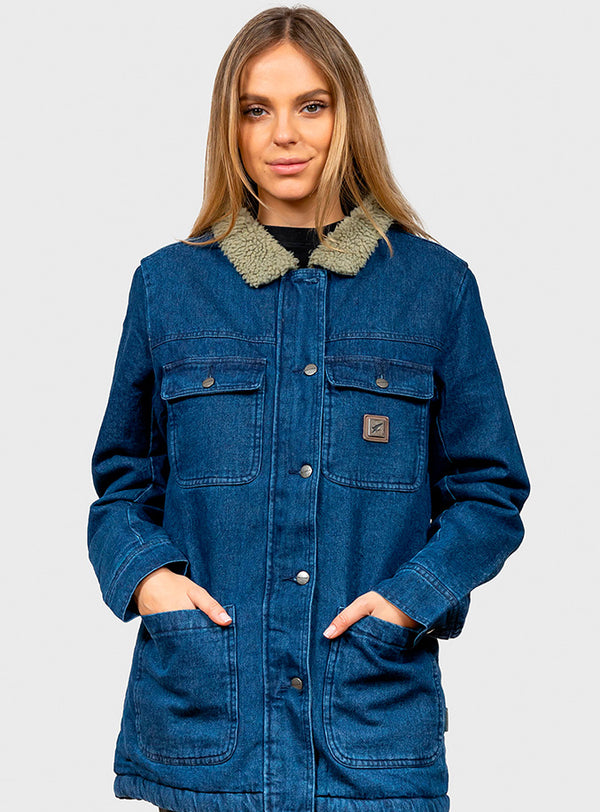 Chaqueta Jeans Chiporro Perambulate V2 Dark Blue (Mujer)