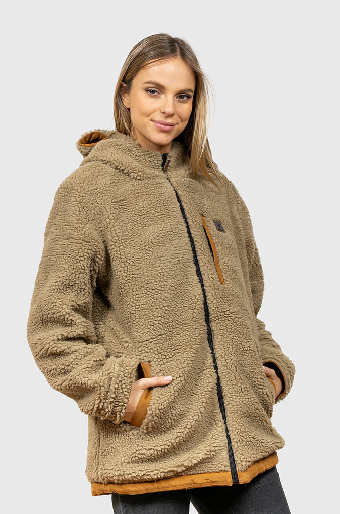 Chaqueta Mujer Camel Active | Abrigo Ligero Moderno Para Otoño E Invierno - Estilo Urbano Y Cómodo