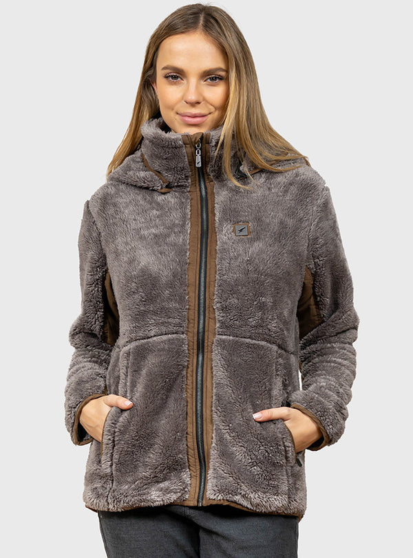 Chaqueta Shaggy Lander Dark Gray (Mujer)