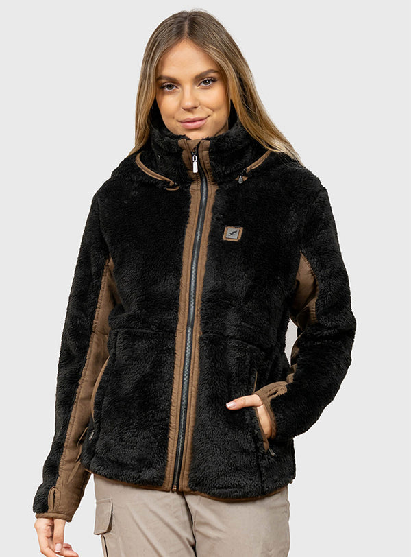 Chaqueta Shaggy Lander Black (Mujer)
