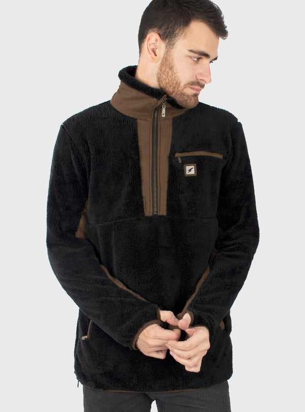 Polerón Shaggy Lander Black (Hombre)