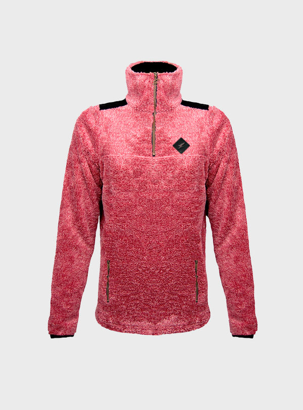 Polerón Shaggy sin Gorro Lander Pink (Mujer)