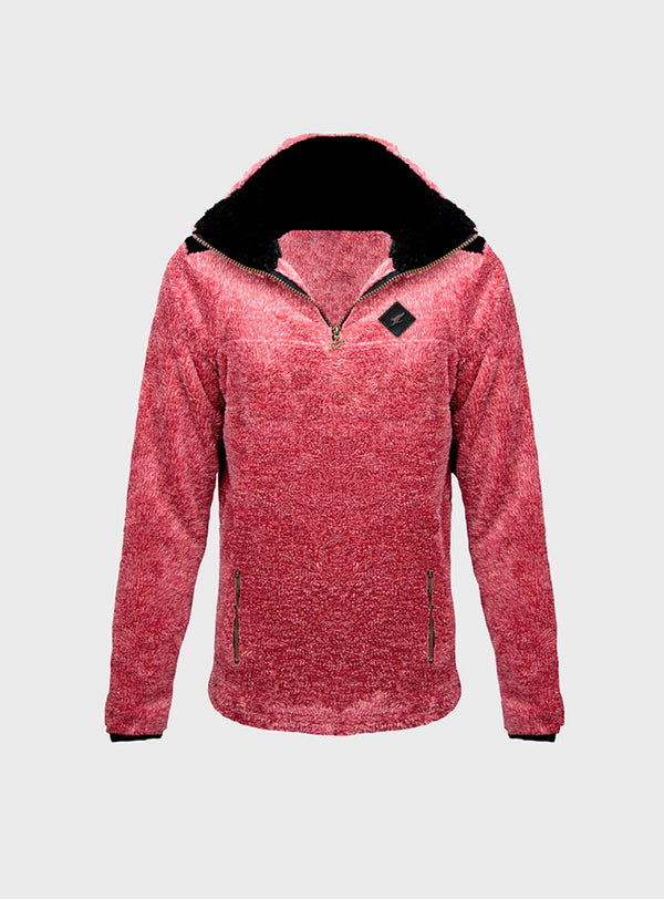 Polerón Shaggy sin Gorro Lander Pink (Mujer)