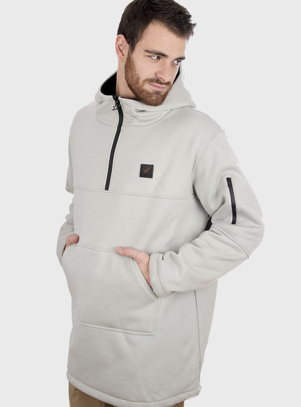 Polerón Oversize Walking Patrol Silver Gray (Hombre)