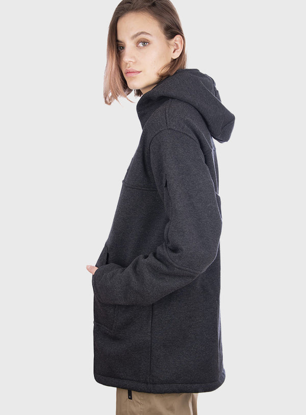 Polerón Oversize Walking Patrol  Black (Mujer)