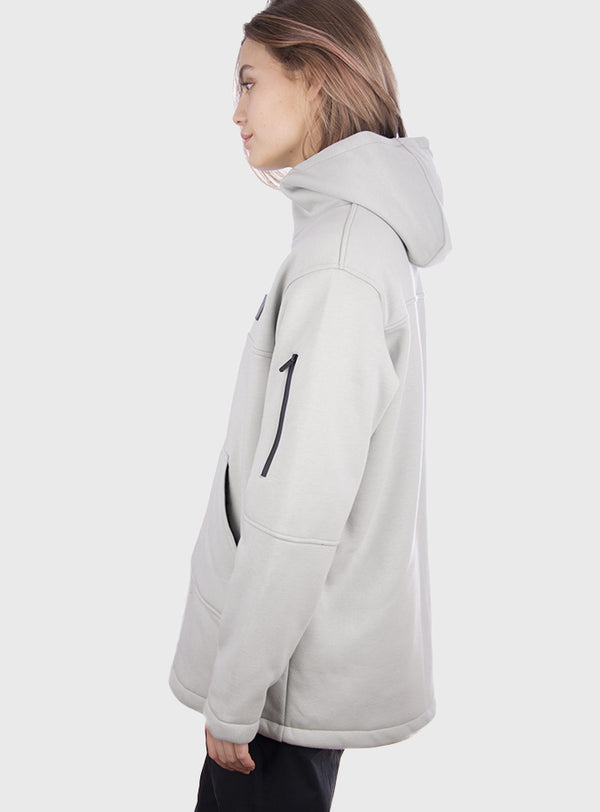 Polerón Oversize Walking Patrol Silver Gray (Mujer)