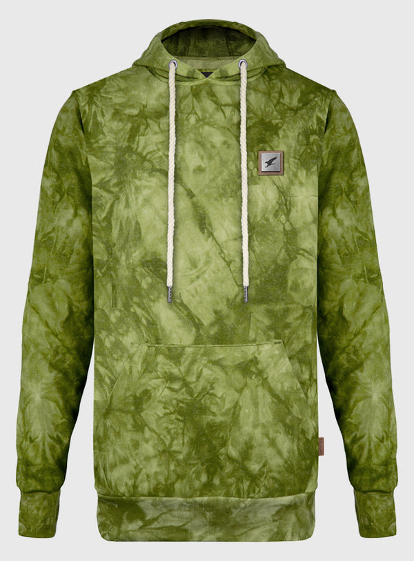 Polerón Tie-Dye All Day Green (Hombre)