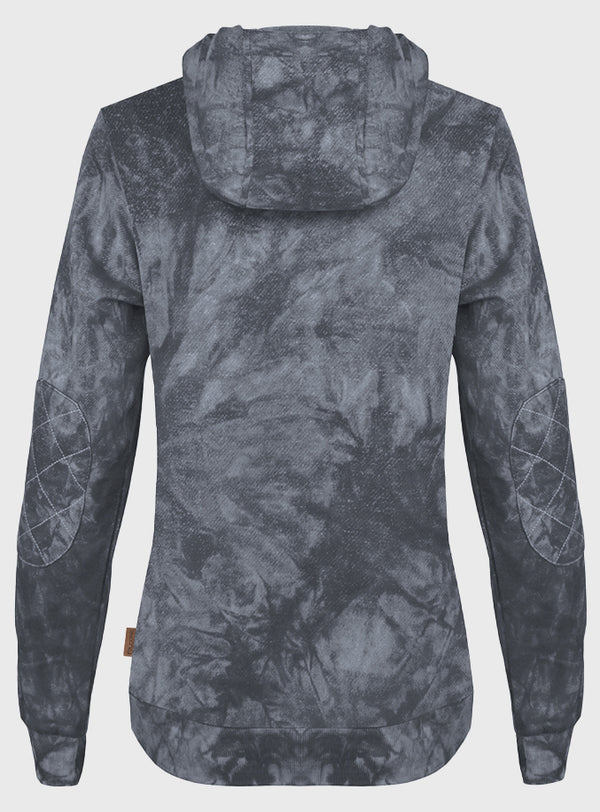 Polerón Tie-Dye All Day Gray (Mujer)