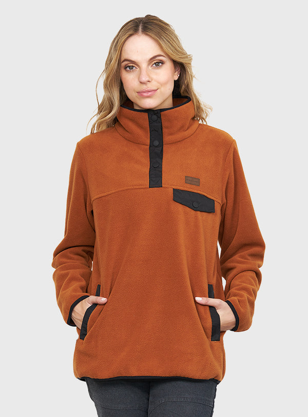 Polerón Polar Journey Dark Orange (Mujer)