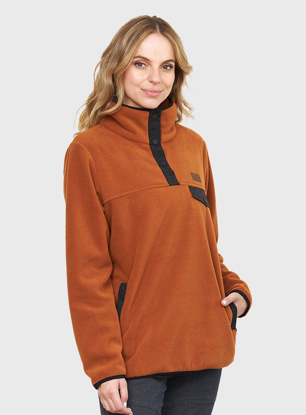 Polerón Polar Journey Dark Orange (Mujer)