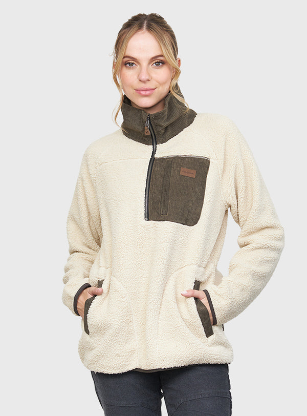 Polerón Sherpa Nomadic Beige (Mujer)