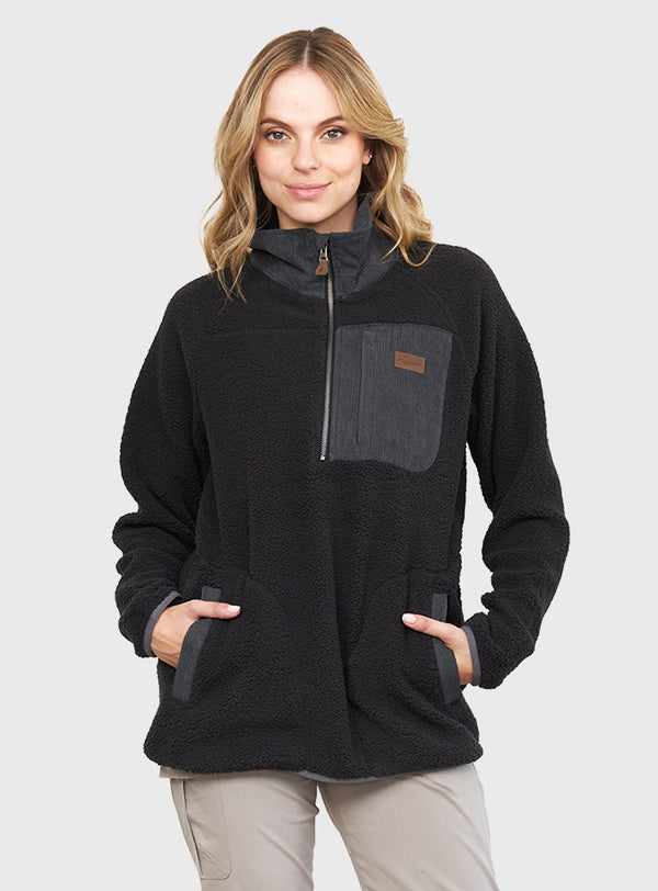Polerón Sherpa Nomadic Black (Mujer)