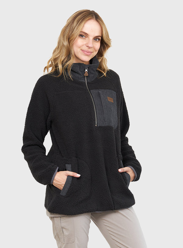 Polerón Sherpa Nomadic Black (Mujer)