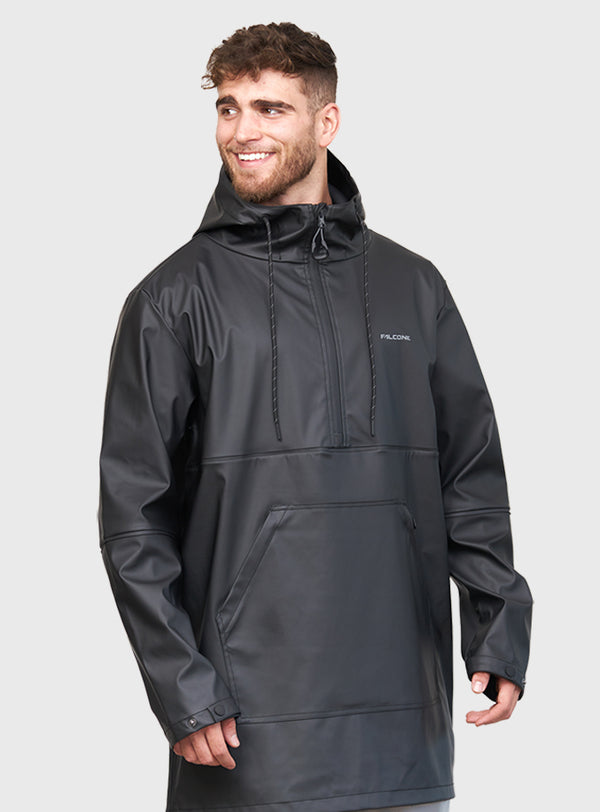 Chaqueta Impermeable Walking Patrol Black (Hombre)