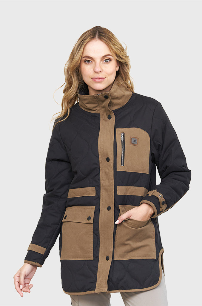 Chaqueta Wooded Black (Mujer)