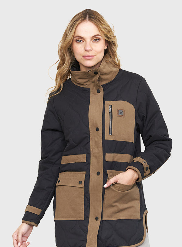 Chaqueta Wooded Black (Mujer)