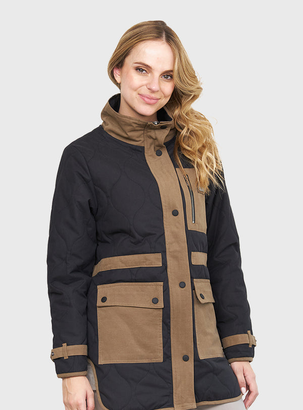 Chaqueta Wooded Black (Mujer)
