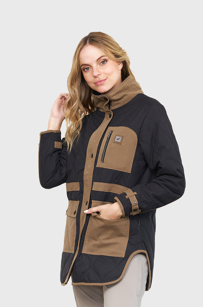 Chaqueta Wooded Black (Mujer)