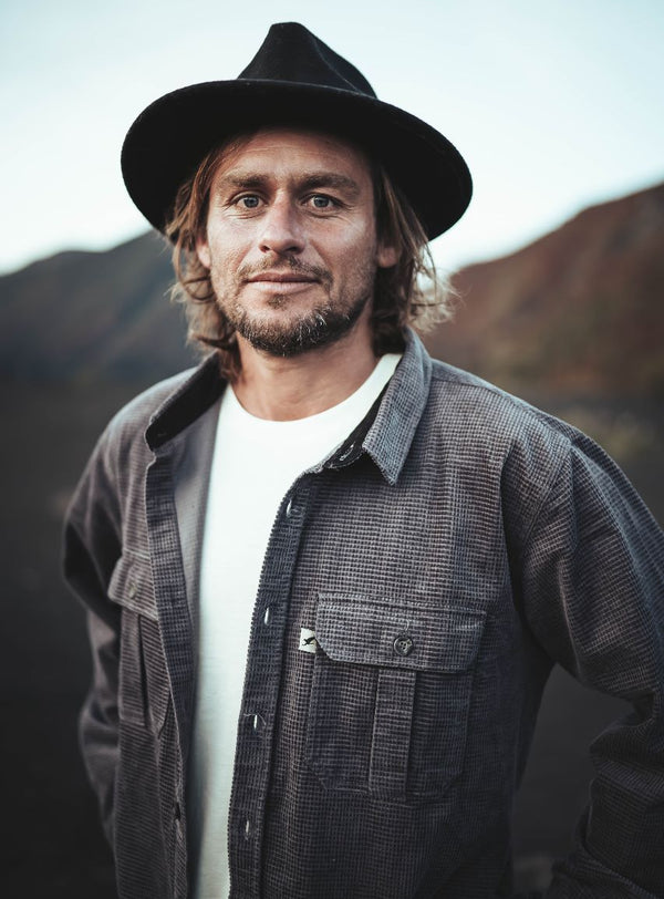 Camisa Corduroy Forestman Dark Gray (Hombre)